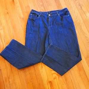 ANNE KLEIN 16W Stretch Jeans. So flattering and comfortable.